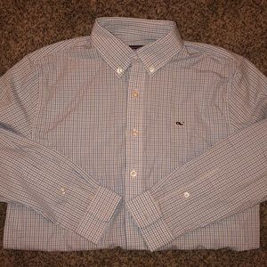 Vineyard Vines youth boys button down collared top